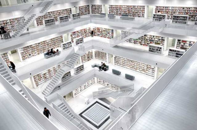 Biblioteca Stuttgart, Alemania