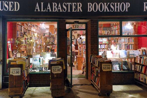 %22Alabaster Bookshop%22 in New York City.