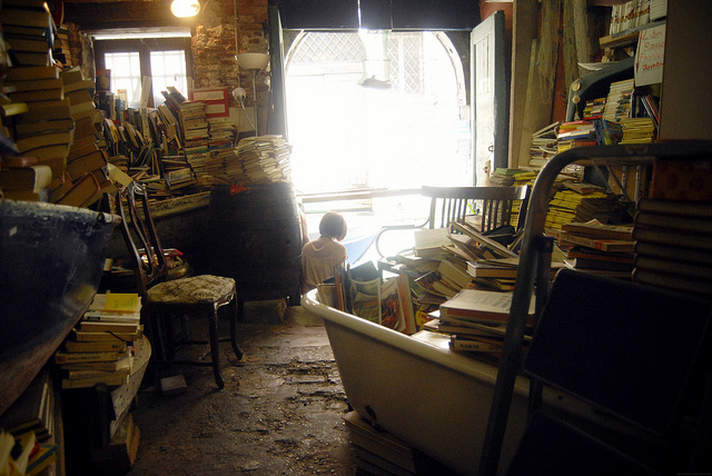 Librería Acqua alta, Venecia