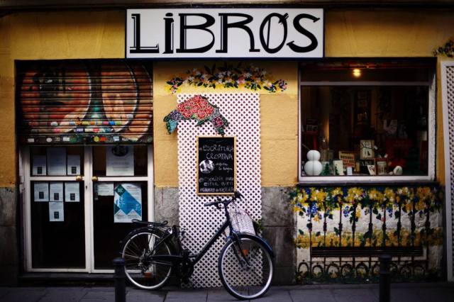 Círculo de lectura en Chueca, Madrid