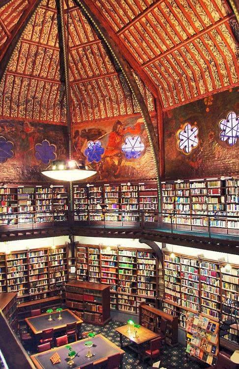 La Biblioteca de la Oxford Union, en el Reino Unido.