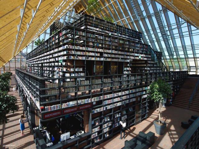 Biblioteca Book Mountain (Holanda)