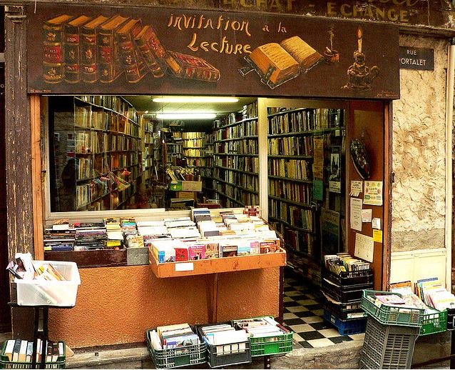 librería Invitation a la lectura, en Hyéres, Francia
