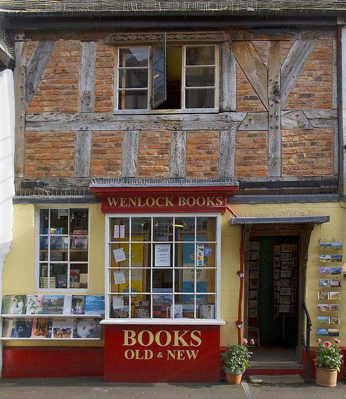 La librería Wenlock Books, emplazada en un singular edificio del siglo XIV, es el corazón cultural de la comunidad de Munch Wenlock, en el Reino Unido.