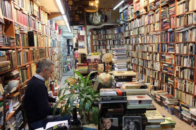Librería Abadía, en Málaga, España.