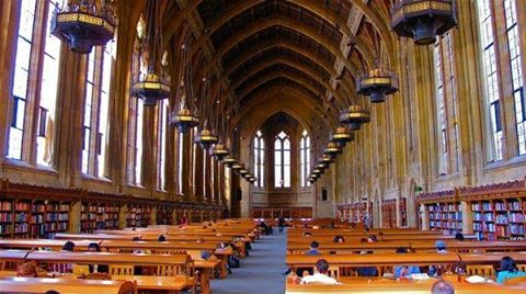 Suzzallo Library, Seattle, Washington.