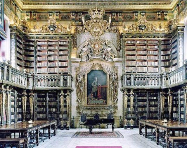 Biblioteca de la Universidad de Coimbra (Portugal)
