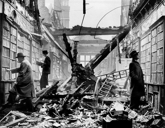 Holland House, Londres, 1940. Fotografía: DP.